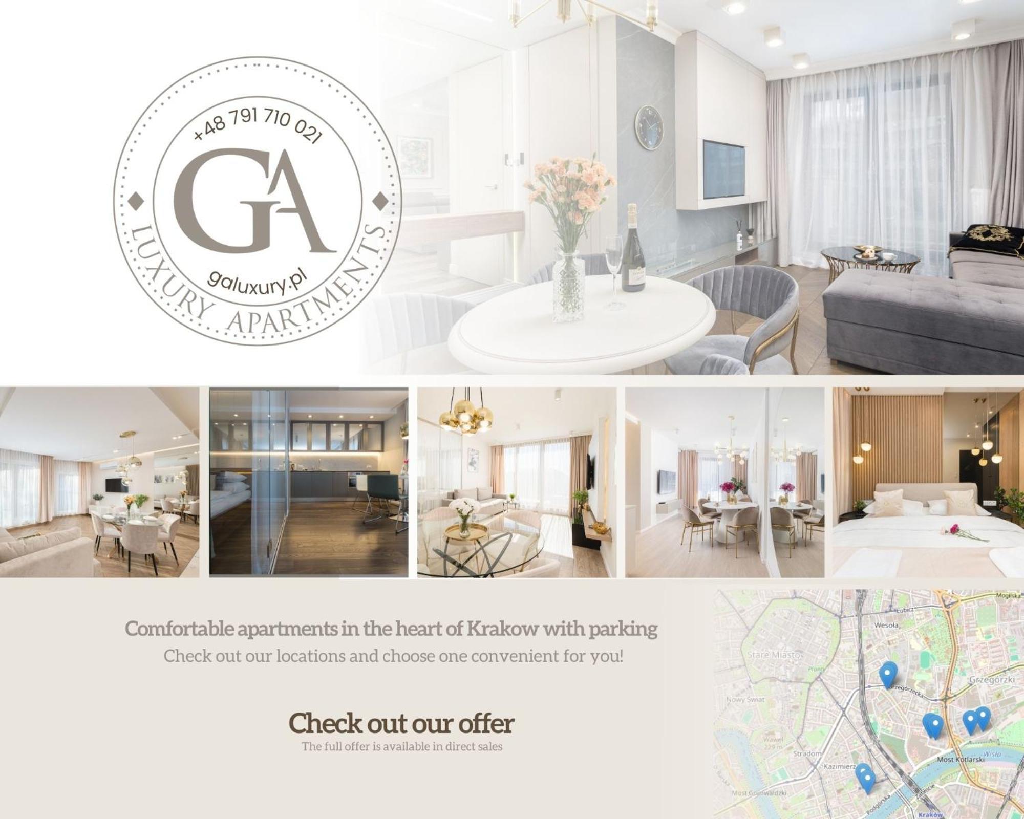 Ga Luxury Apartments G9 クラクフ エクステリア 写真